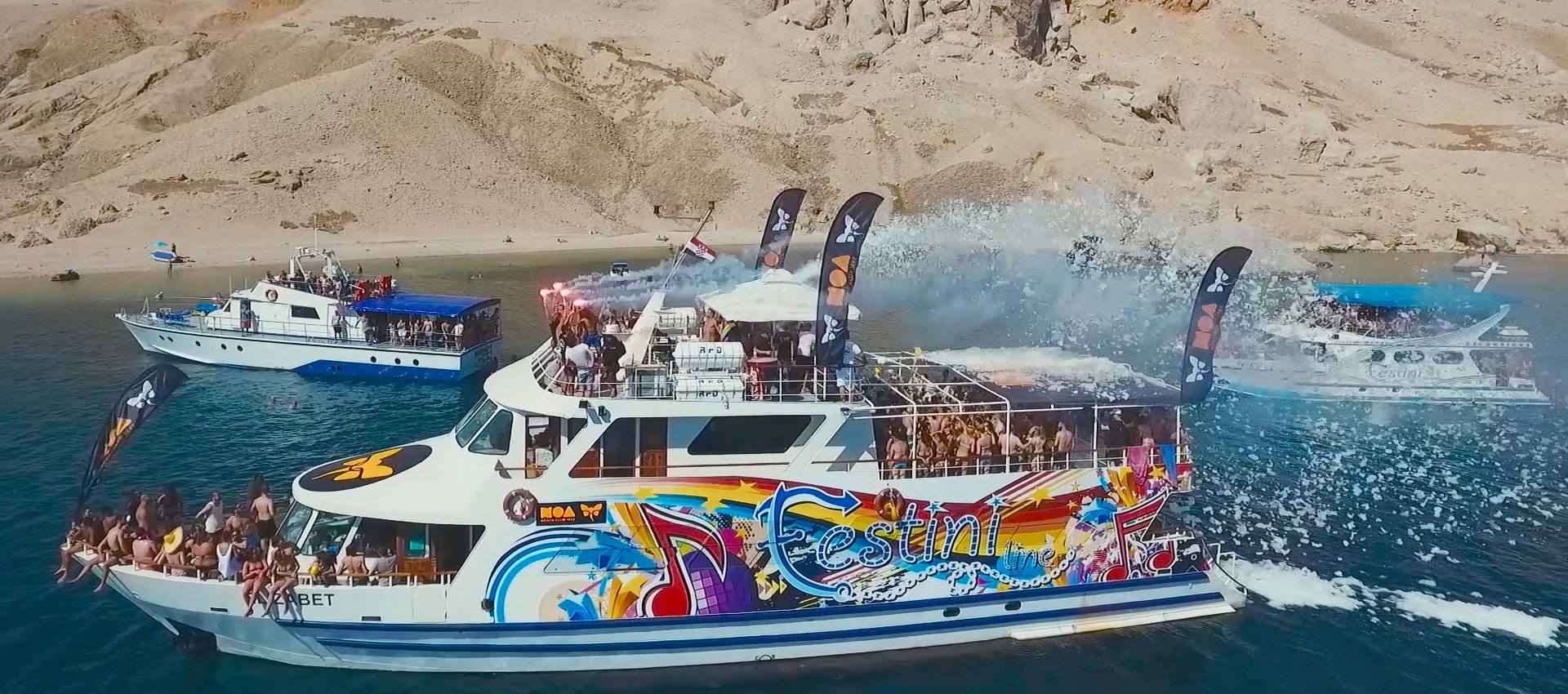 boat party zrce